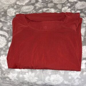 Lululemon Orange Long Sleeve Shirt